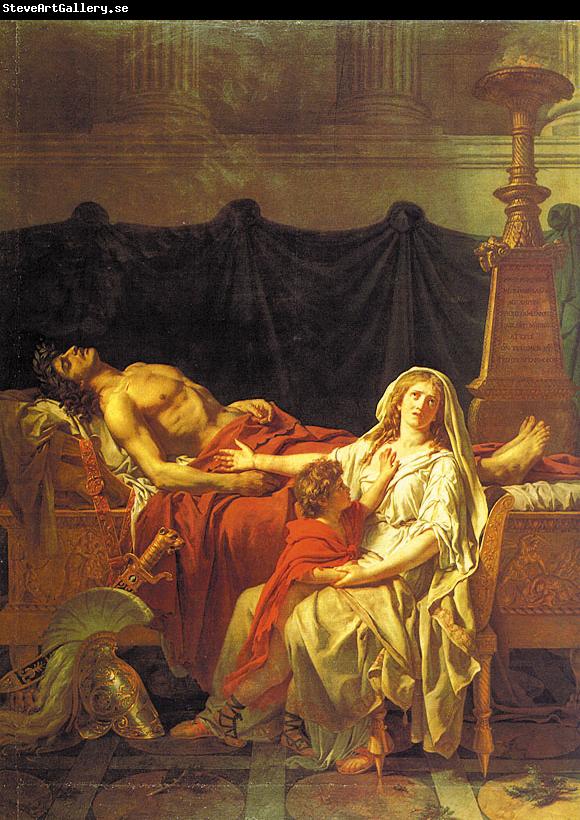 Jacques-Louis David Andromache Mourning Hector